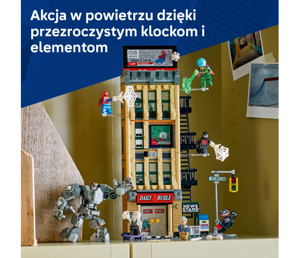 LEGO Marvel 76342 Spider-Man kontra Mysterio: Daily Bugle - 1473565 - zdjęcie 6